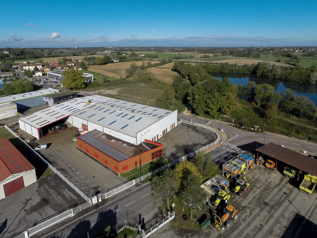 Vue aérienne Mécanique Laurent à Bourg-en-Bresse